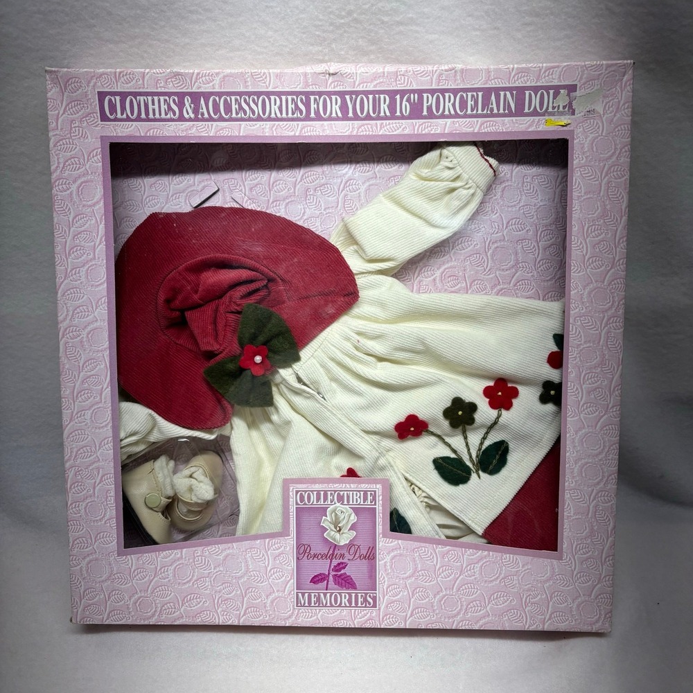Vintage KMart‎ Porcelain Doll Outfit - New in Box!